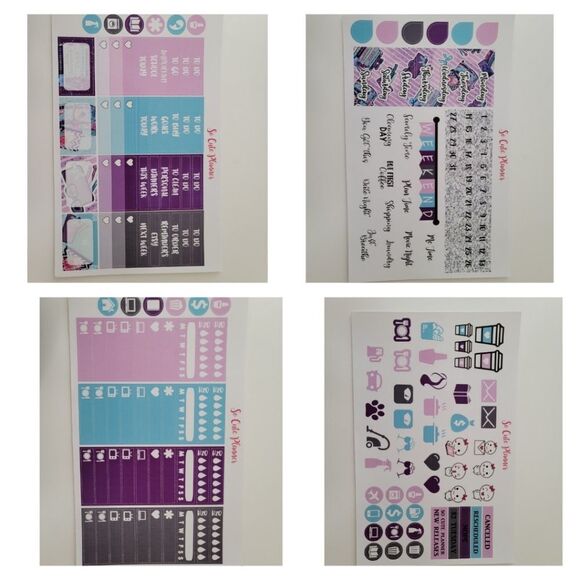 Planner Stickers So Cute Planner Weekly Back To School Stickers New #0371 - Picture 2 of 12